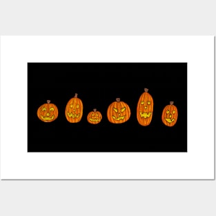 Happy Jack O'Lanterns Posters and Art